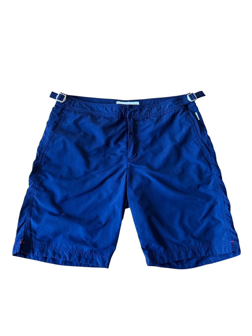 Orlebar Brown OB Classic Dane II Swim Trunks Shorts Lined Dark Blue Zip 32